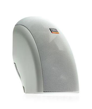 JBL høyttaler 2x4" 70v/100v og 4ohm med brakett hvit