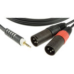 Klotz Y-kabel Stereo Minijack - X2 XLR han 1m