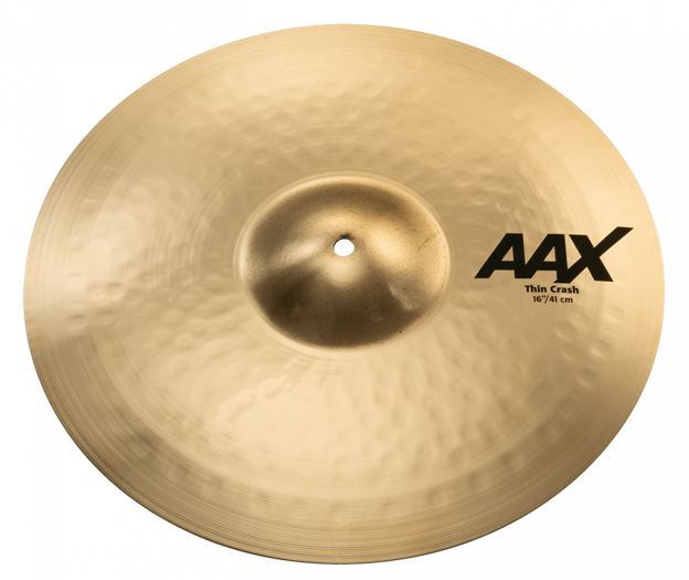 Sabian 16" AAX Thin Crash Brilliant Finish
