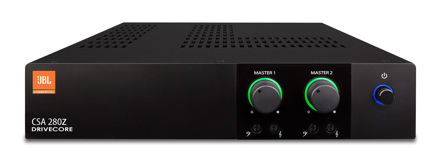 JBL CSA280Z |  installasjonsforsterker 2 x 80W 8ohm/70V/100V