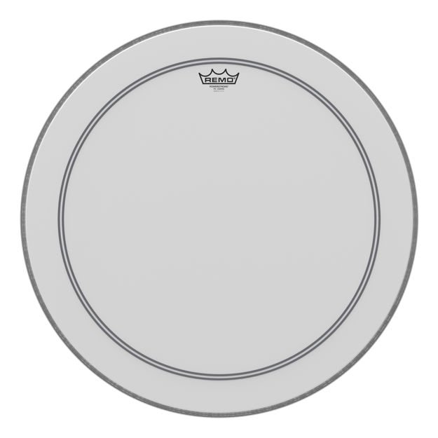 Remo 23" Powerstroke 3 Coated ink Impact Patch Basstromme