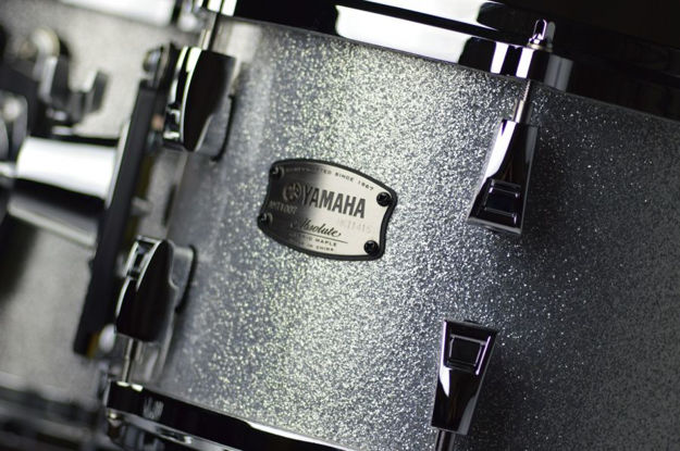 Yamaha Absolute Hybrid Tom Tom 13x10 Silver Sparkle