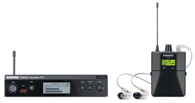 Shure PSM300 Premium Wireless Personal Monitor System mSE215