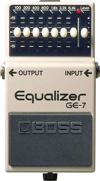 Boss GE-7 7-BAND GRAPHIC EQUALIZER