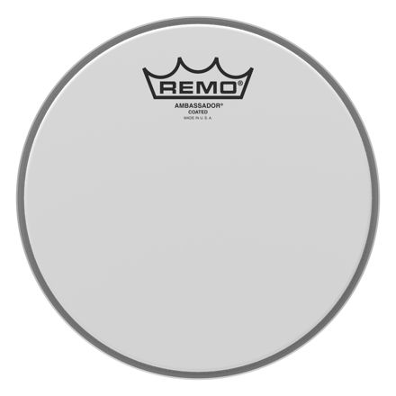 Remo 8" Ambassador Coated