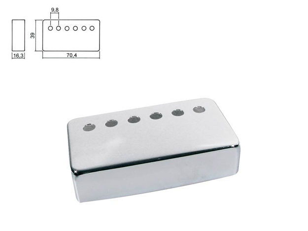 Boston HPC-20-NIF Pickup Cover - Nickel