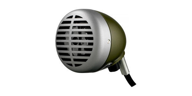 Shure 520DX Green Bullet harmonica microphone dynamic omni