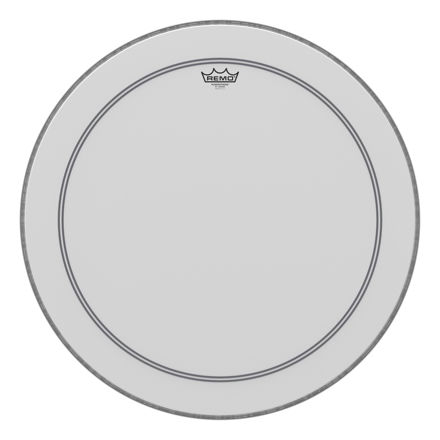 Remo 26" Powerstroke 3 Coated ink Impact Patch Basstromme