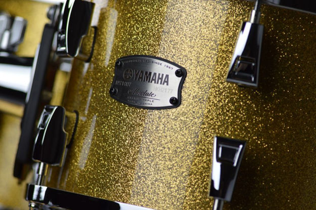 Yamaha Absolute Hybrid Tom Tom 13x10 Gold Champagne Spark