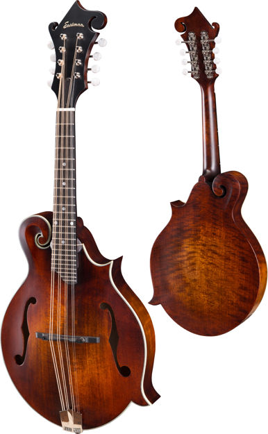 Eastman MDA-315 - F-style Mandola F-holes, Solid Spruce top, Solid Maple back and sides, w/Gigbag