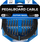 Boss BCK-24 PEDAL BOARD CABLE KIT, 24 CONNECTORS, 24FT / 7.3M CABLE