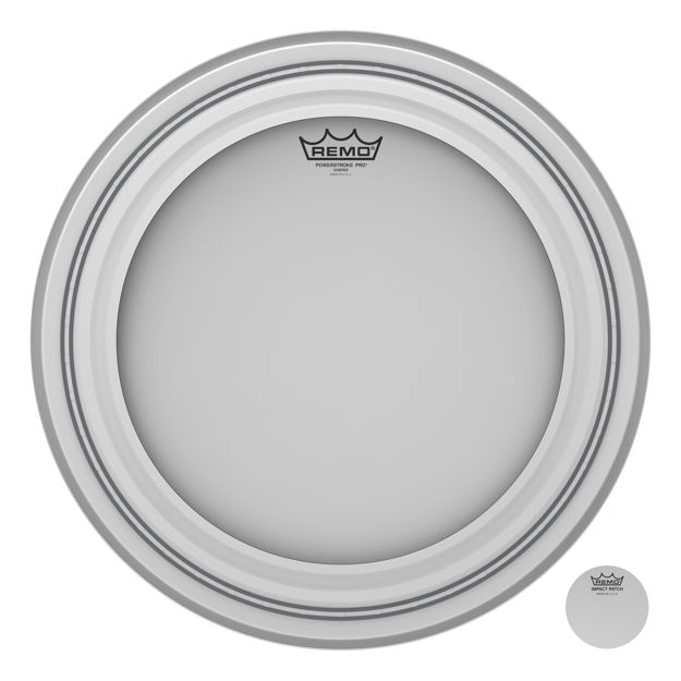 Remo 18" Powerstroke Pro Coated Basstromme