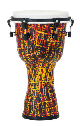 Pearl Synthetic Shell Djembe 10", Top Tuned | Trival Fire 10"x19.5"