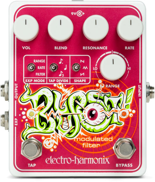 Electro-Harmonix BLURST! Modulated Filter, 9.6DC-200 PSU included