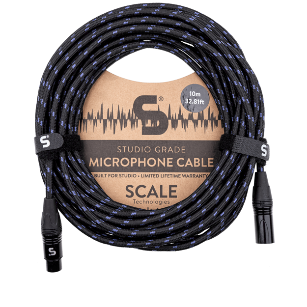 Scale "Studio Grade" mikrofonkabel - 10 meter