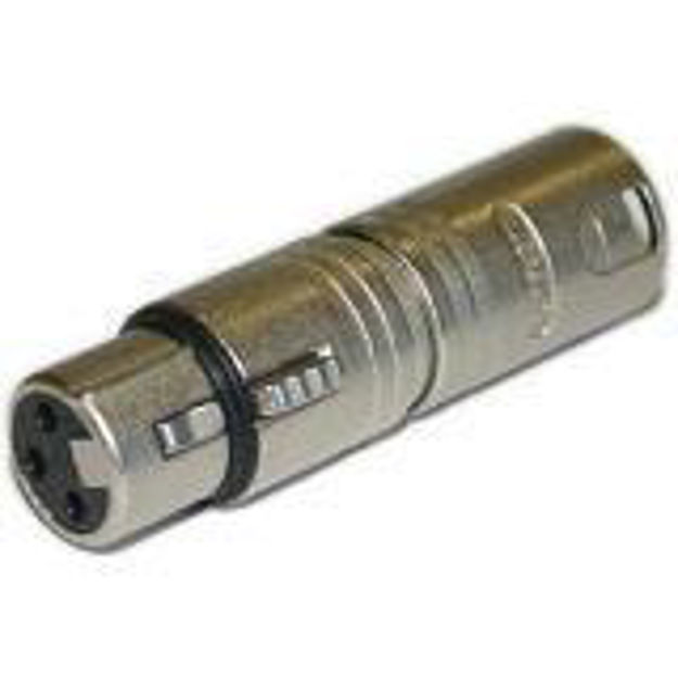 Neutrik XLRM-XLRF, wired 2-3 & 3-2