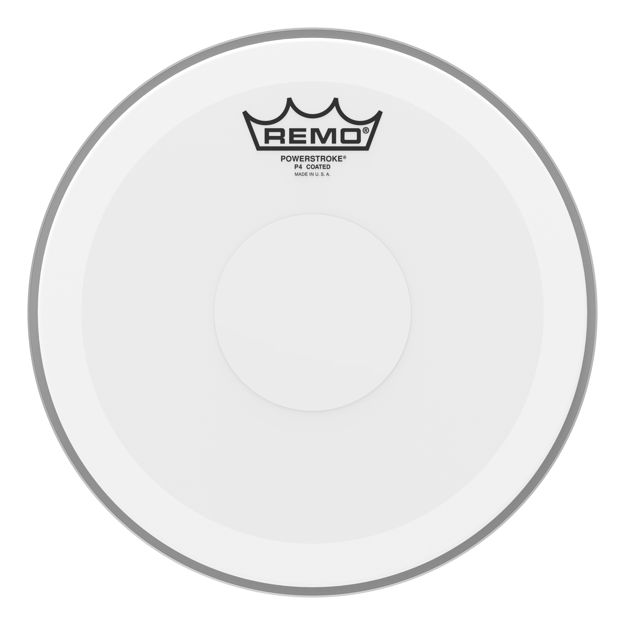 Remo 10" Powerstroke 4 Coated Clear Dot