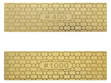 Hosco Japan Dual Grit Mini Diamond Plates 400/1000