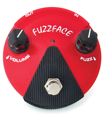 Dunlop Pedal FFM2 GERM. FUZZ FACE MINI RED