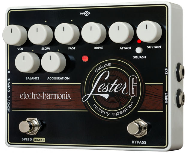 Electro-Harmonix LESTER G Deluxe Rotary Speaker, 9.6DC-200 PSU included