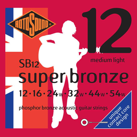 Rotosound SB12 Super Bronze - Medium Light 12-54