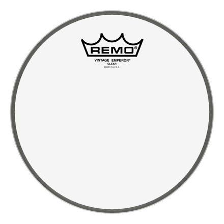 Remo 8" Vintage Emperor Clear