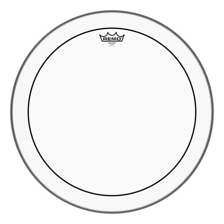 Remo 20" Pinstripe Clear