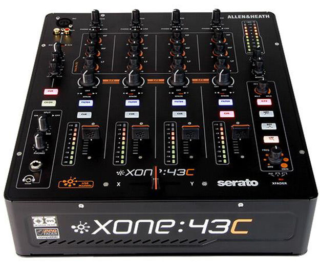 XONE:43 Club&DJ Mix int.Soundcard.4 Stereo Chns,2 Mix Outp