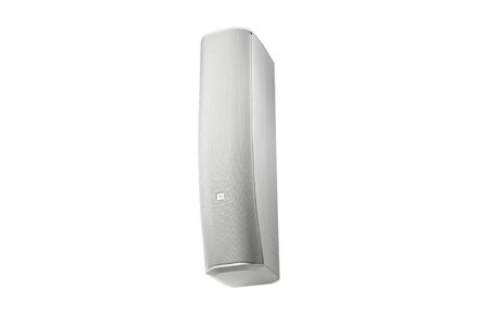 JBL CBT passiv coaxial line array, J-formet med 16 x 1" HF og 4x5" drivere, Hvit