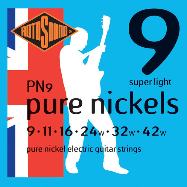 Rotosound PN9 Pure Nickels - Super Light 9-42