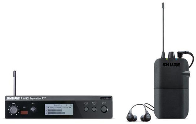 Shure PSM300 Stereo Wireless Personal Monitor System m/SE112