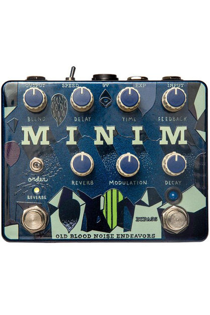 Old Blood Noise Endeavors - Minim - Reverse Modulated Delay / Reverb Pedal