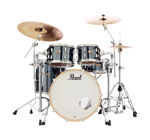 Pearl Session Studio Select 4 pc Shell Pack | Black Mirror Chrome 2216BX/1007T/1208T/1616F