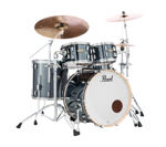 Pearl Session Studio Select 4 pc Shell Pack | Black Mirror Chrome 2216BX/1007T/1208T/1616F