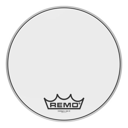 Remo 16" Powermax 2 Ultra White Basstromme MP