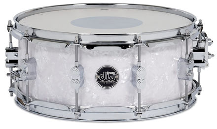Drum Workshop Snare Drum Performance - White Marine