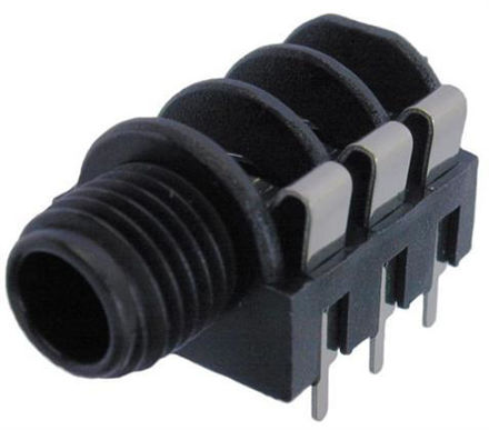 Neutrik NMJ6HFD2 jack chassis 3P PCB