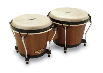Latin Percussion Bongo CP  Traditional - Dark Wood