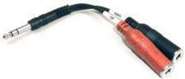 Hosa Y-kab StJ/2xMono Jack Hun