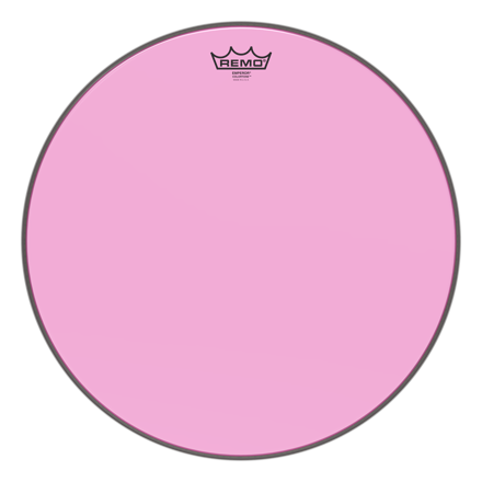 Remo Batter, Emperor, Colortone, 18" Diameter, Pink