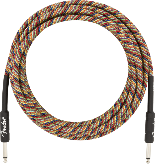 Fender Festival Instrument Cable, Rainbow