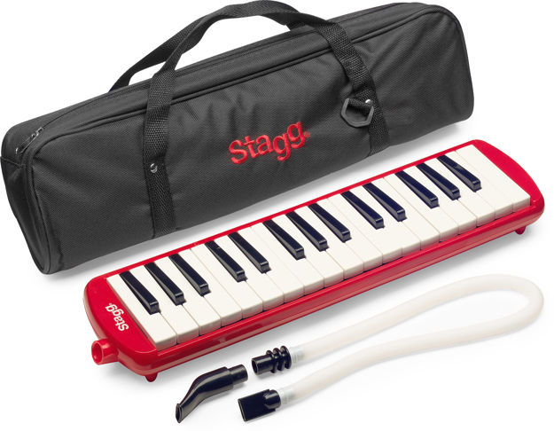 STAGG Melosta 32RD melodica rød