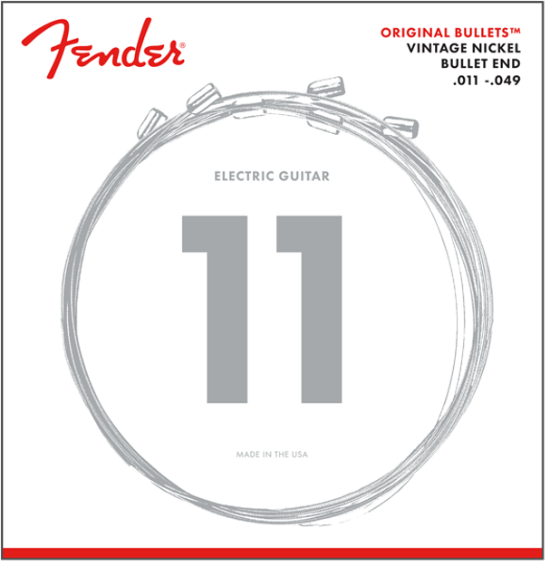 Fender 3150 Original Bullets™ - Pure Nickel Bullet Ends