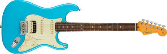 Fender American Professional II Stratocaster® HSS, Rosewood Fingerboard, Miami Blue