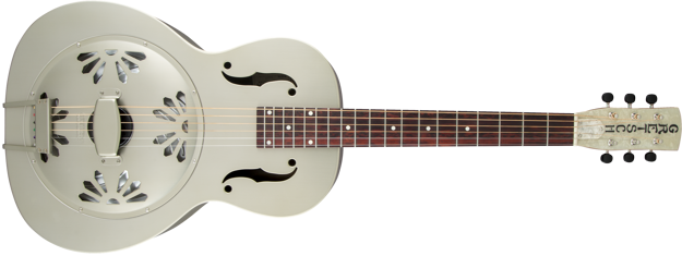 Gretsch G9201 Honey Dipper™ Round-Neck Brass Body Resonator Guitar