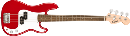 Squier Mini P Bass®, Laurel Fingerboard, Dakota Red