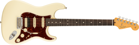 Fender American Professional II Stratocaster® HSS, Rosewood Fingerboard, Olympic White