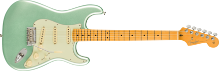 Fender American Professional II Stratocaster®, Maple Fingerboard, Mystic Surf Green