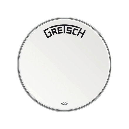Gretsch Bassdrum head Ambassador white coated - 22"