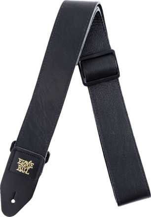 Ernie Ball EB-4134 LEATHER GUIT.STRAP BLK